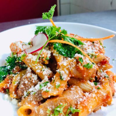 Smoked Sausage Penne Pasta (1)