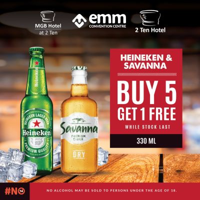 Heineken & Savanna Special